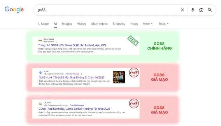 Cách Nhận Biết Nhà Cái Go88 Chính Thức Qua Dịch Vụ Khách Hàng 2 Trang chủ Go88.com thật luôn sử dụng HTTPS và hiện ổ khóa bảo mật, còn trang giả Go88.com đôi khi chỉ là HTTP.